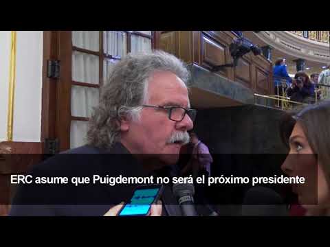 ERC asume que Puigdemont no será el próximo presidente