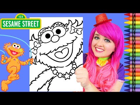 coloring-zoe-sesame-street-coloring-page-crayola-crayons-|-kimmi-the-clown