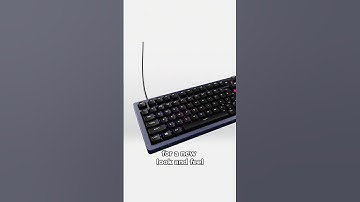 The new Alloy Rise Gaming Keyboards are hot swappable with #tactile or #linear switches #keebtok