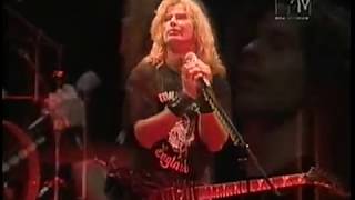 Megadeth - A Tout Le Monde - Live at Monsters of Rock 98 chords