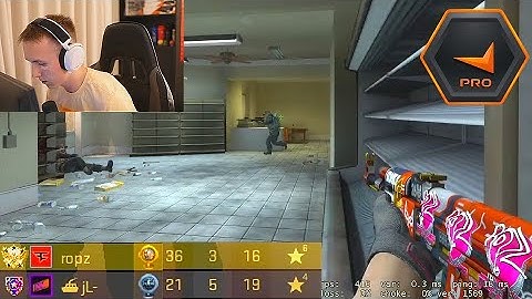 ropz plays Faceit with jL and DOMINATES.. 36kills!