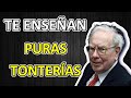 Lo que ENSEÑAN MAL las escuelas de negocios y los ASESORES FINANCIEROS. Warren Buffett en español