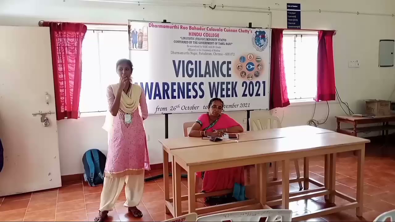 Vigilance Awareness Program 2021 video