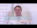 Mastering Precipitation Reactions and Net Ionic Equations
