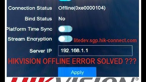 HIKVISION OFFLINE ERROR SOLUTION | HIKVISION NEW SERVER ADDRESS | HIKVISION IP SETTING