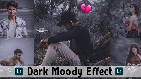 Lightroom Dark Moody Editing Tutorial In Urdu/Hindi || Lightroom Effect || Umar Creation ||
