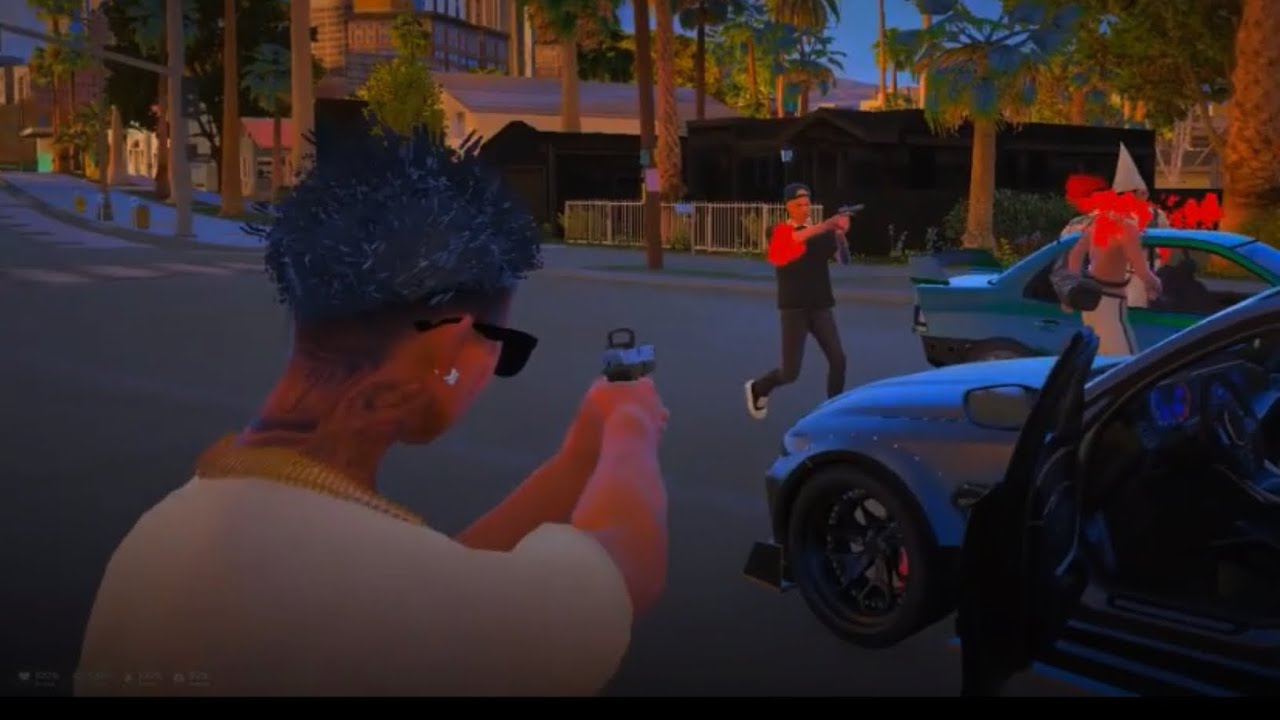 3 Minutes Of Ybn Ls Shooting Clips [PART3] IN GTA 5 RP! - YouTube