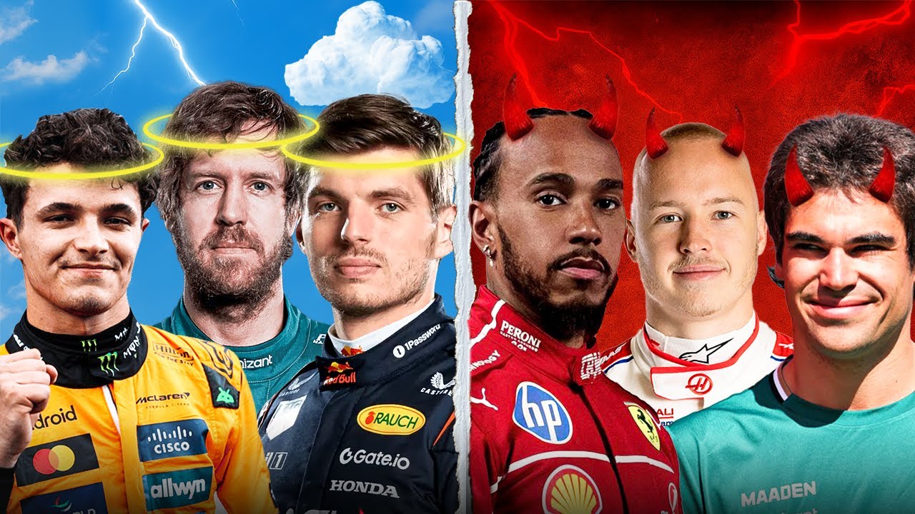 Most Loved VS Most Hated F1 Drivers
