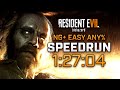 Resident Evil 7 Biohazard | NG+ Easy Any% Speedrun | 1:27:04