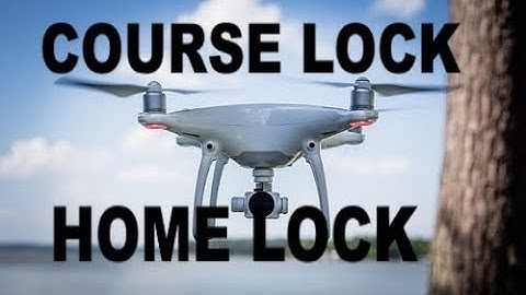 DJI - COURSE LOCK & HOME LOCK