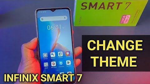 how to change theme infinix smart 7, theme kaise change kare infinix smart phone
