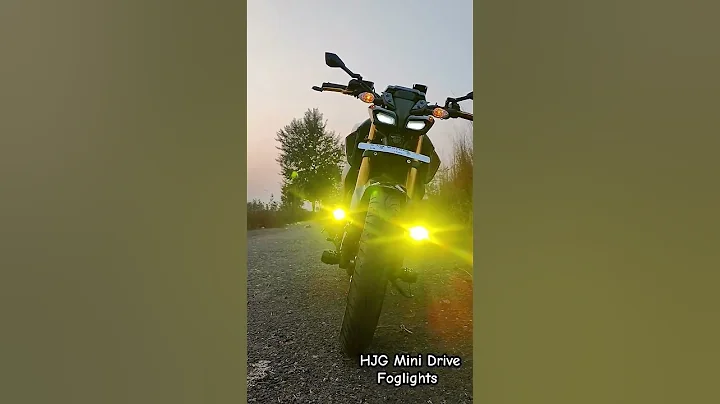 HJG Mini Drive foglights mt15 #mt15lover #mt15 #mt15modified #hjgminidrive #hjgfoglight #hjg