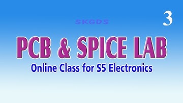 Kerala | Polytechnic | Electronics | PCB Design & SPICE Lab | Exp 02 | Astable Multivibrator - 555