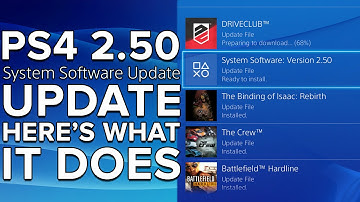 PS4 2.50 Update: Here