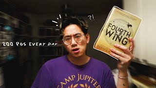 i read 200 PAGES a day for a week 🐉(FANTASY EDITION)⚔️