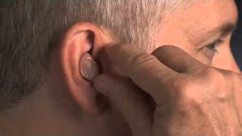 How to Insert a Custom Hearing Aid in Ear