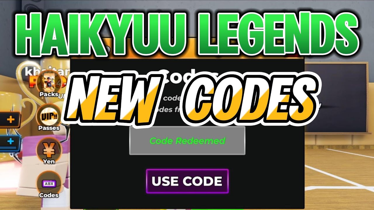 *NEW CODES* All Haikyuu Legends Working Codes for January 2025 - YouTube
