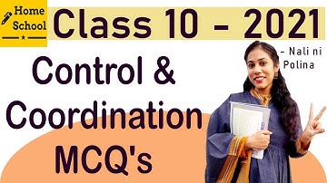 Control & Coordination MCQ | Class 10 Biology