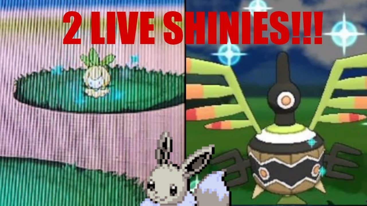2 LIVE FULL ODDS SHINY POKEMON! Petilil In White 2 and Sigilyph in X