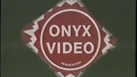CD Video ONYX Intro
