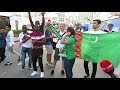 Supporters of Turkmenistan after the game with Japan at the AFC Asian Cup UAE 2019