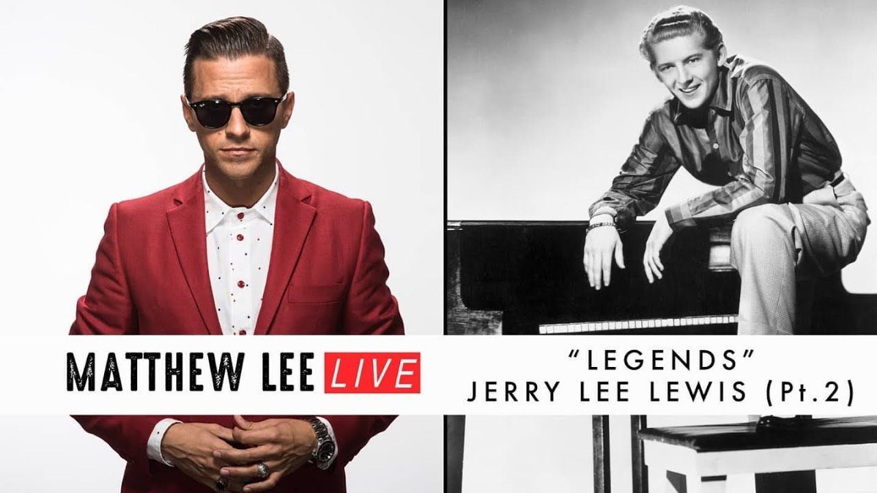 Matthew Lee LIVE #10 - LEGENDS Jerry Lee Lewis (Pt. 2) - GUESTS - Cladudio GREG Gregori & Bobby Solo