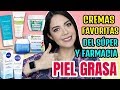 LAS MEJORES CREMAS HIDRATANTES DEL SUPER PARA PIEL MIXTA Y GRASA | MARIEBELLE COSMETICS