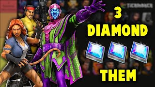 SILVER DIAMOND TIER LIST | INVEST IN THEM TO WIN EVERYWHERE | MARVEL STRIKE FORCE