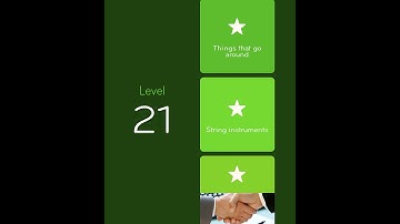 94% Answers Level 21 - Go Around & String Instruments - English