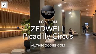 Zedwell, cool and affordable hotel at Picadilly Circus, London | Allthegoodies.com