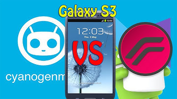 CyanogenMod 14.1 VS RESSURRECTION REMIX N [5.8.0] [Galaxy S3]