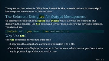 Redirecting Console Output to a File in Shell Scripts: A Guide to Avoid Common Pitfalls