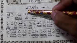 Belajar Hukum Tajwid Surat Al Insyirah