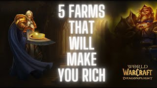 5   Ways People Are Making MILLIONS In Dragonflight! Best Gold Making, Gold Farming Tips  in  2024!!