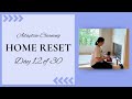 Being strategic when you clean day 12 of the home reset