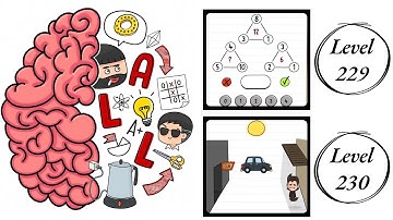 Brain Test All Star : Level 229 , 230 – How to Solve? (Walkthrough