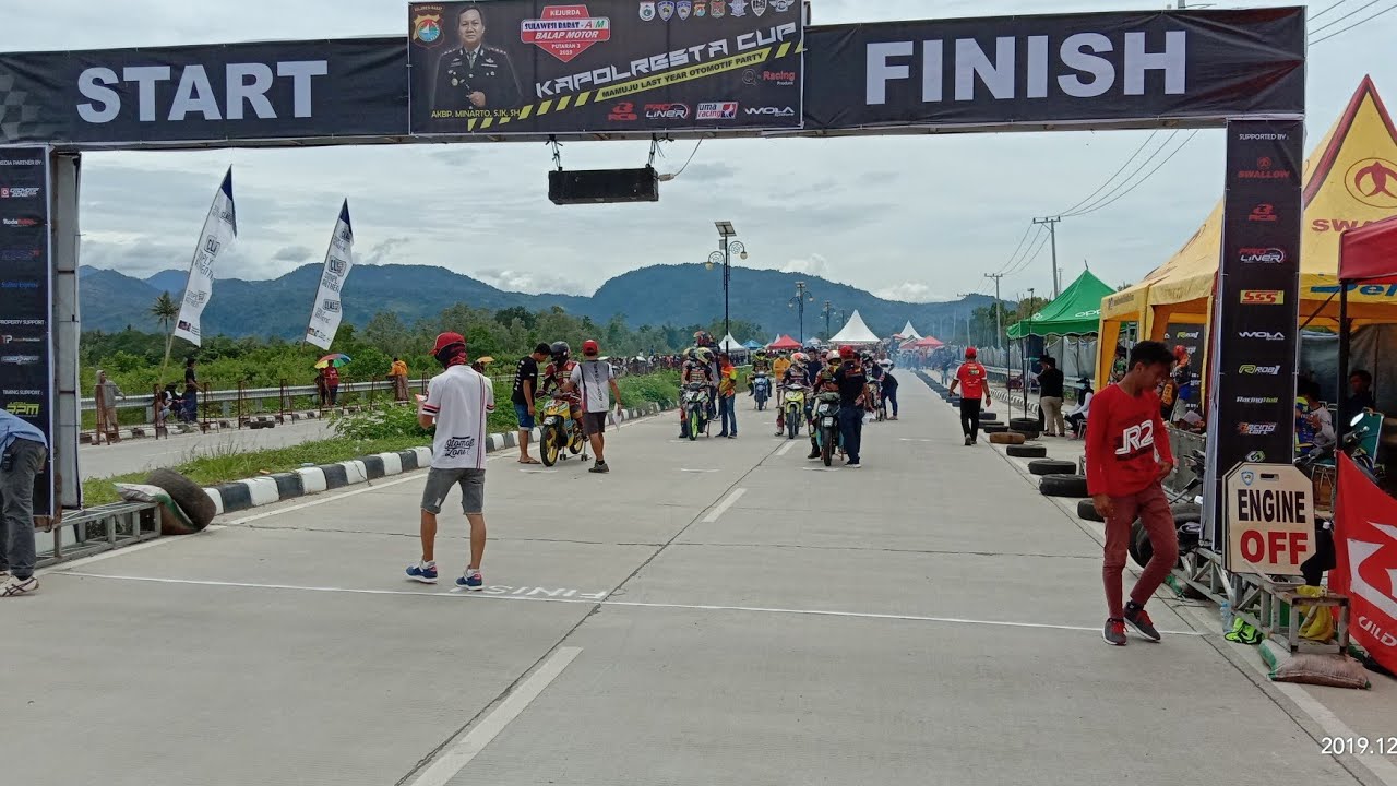 Road Race Mamuju KEJURDA SULBAR AIM BALAP MOTOR IMI SULBAR SIRKUIT ...