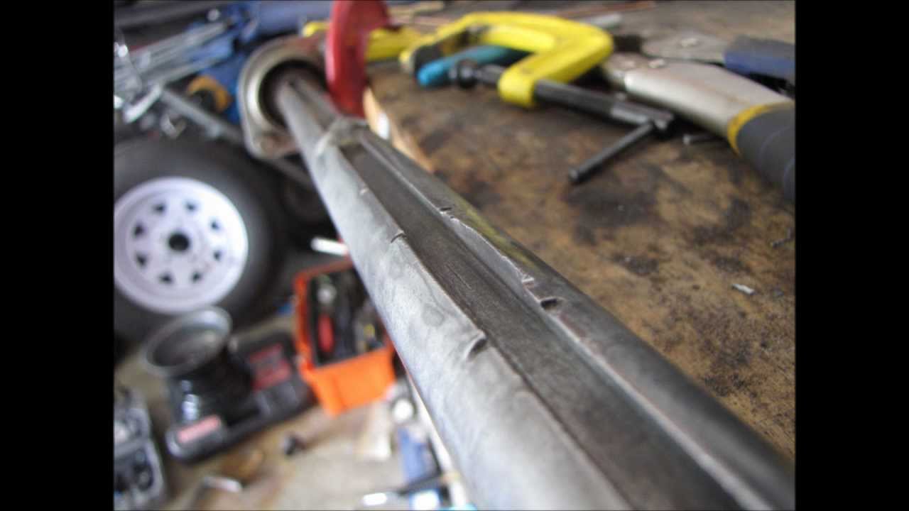 Go Kart Axle Repair, Keyway Repair, Mushroomed, Welding YouTube