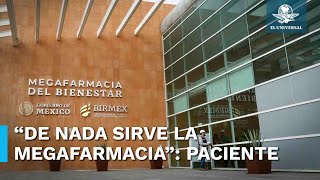 Paciente con cáncer pide a la Megafarmacia medicamentos y no le pueden surtir su receta