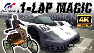 THE TRUE Mercedes-Benz 1-Lap Magic Showdown - Gran Turismo 4, 4K60, PCSX2