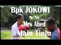 Indonesian president mr jokowi is practicing boxing