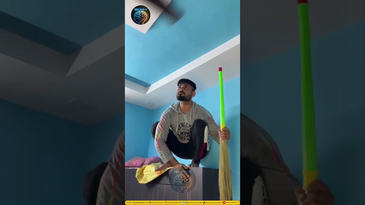 "Snake on Ceiling Fan: Funny Video|