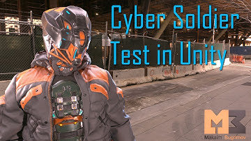 Cyber Soldier Test in Unity