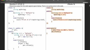 OOP Final Past Paper Review | Spring 2023 | FAST LHR