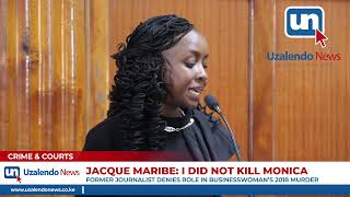 Former Citizen Journalist Jacque Maribe Denies Role In Monica Kimani's Murder