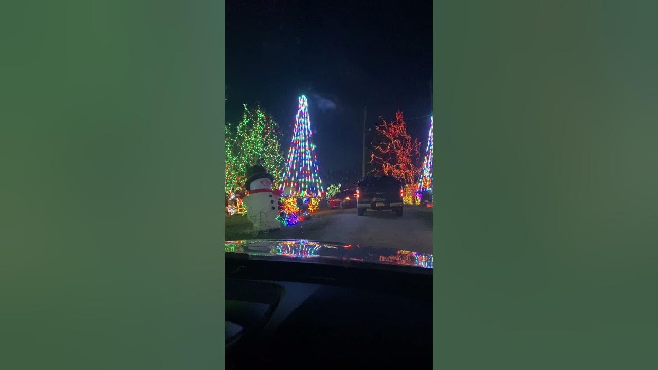 Drive thru christmas lights in longview texas(carmela’s magical santa