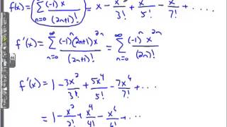 Calculus Operations on Power Series BC Calc 2-21