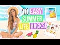 10 DIY Summer Life Hacks EVERYONE Should Know!