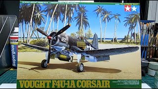 Famous Tamiya 1/48 Vought Corsair F4U-1A..Full Build & Review. Wealth