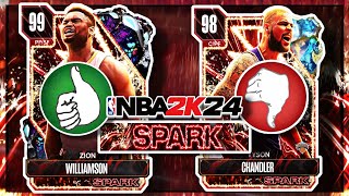 NEW FREE SPARK CARDS IN NBA 2K24 MyTEAM! WHICH PLAYERS ARE WORTH GRINDING FOR?